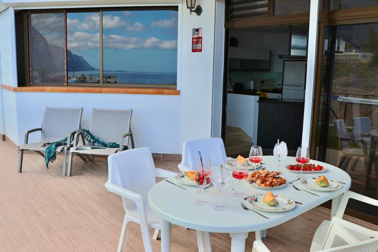 Panoramic Seaview Escape Villa Puerto de Santiago  Exterior foto